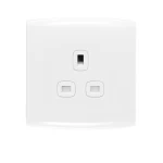 فيش كهرباء  13 أمبير  الفنار موديل ألف المقاس  7x7 اللون الأبيض